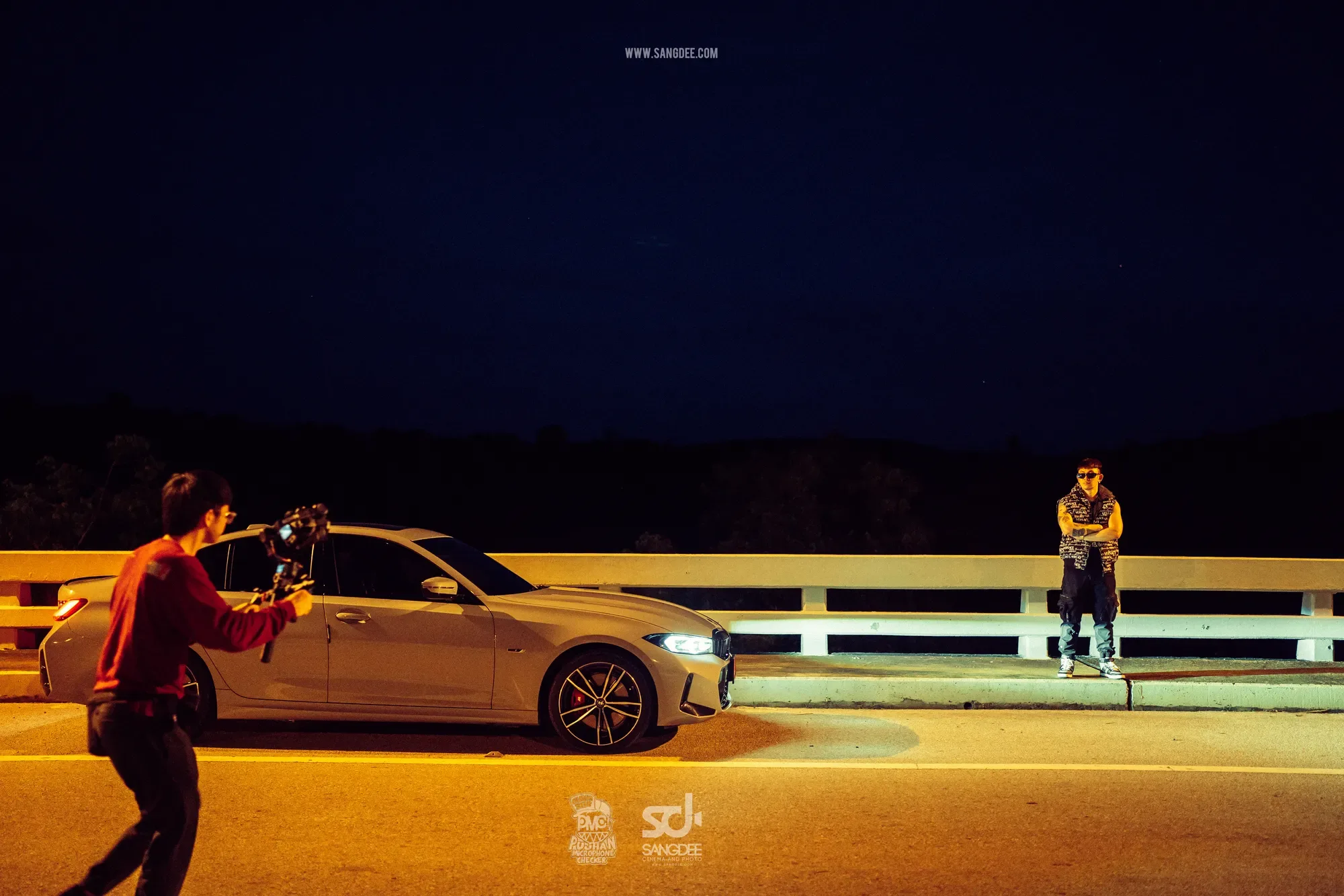 เบื้องหลัง MV เลี้ยงชีพโดยชอบ - PMC ปู่จ๋าน ลองไมค์ — ภาพจาก SANGDEE Photo Journal