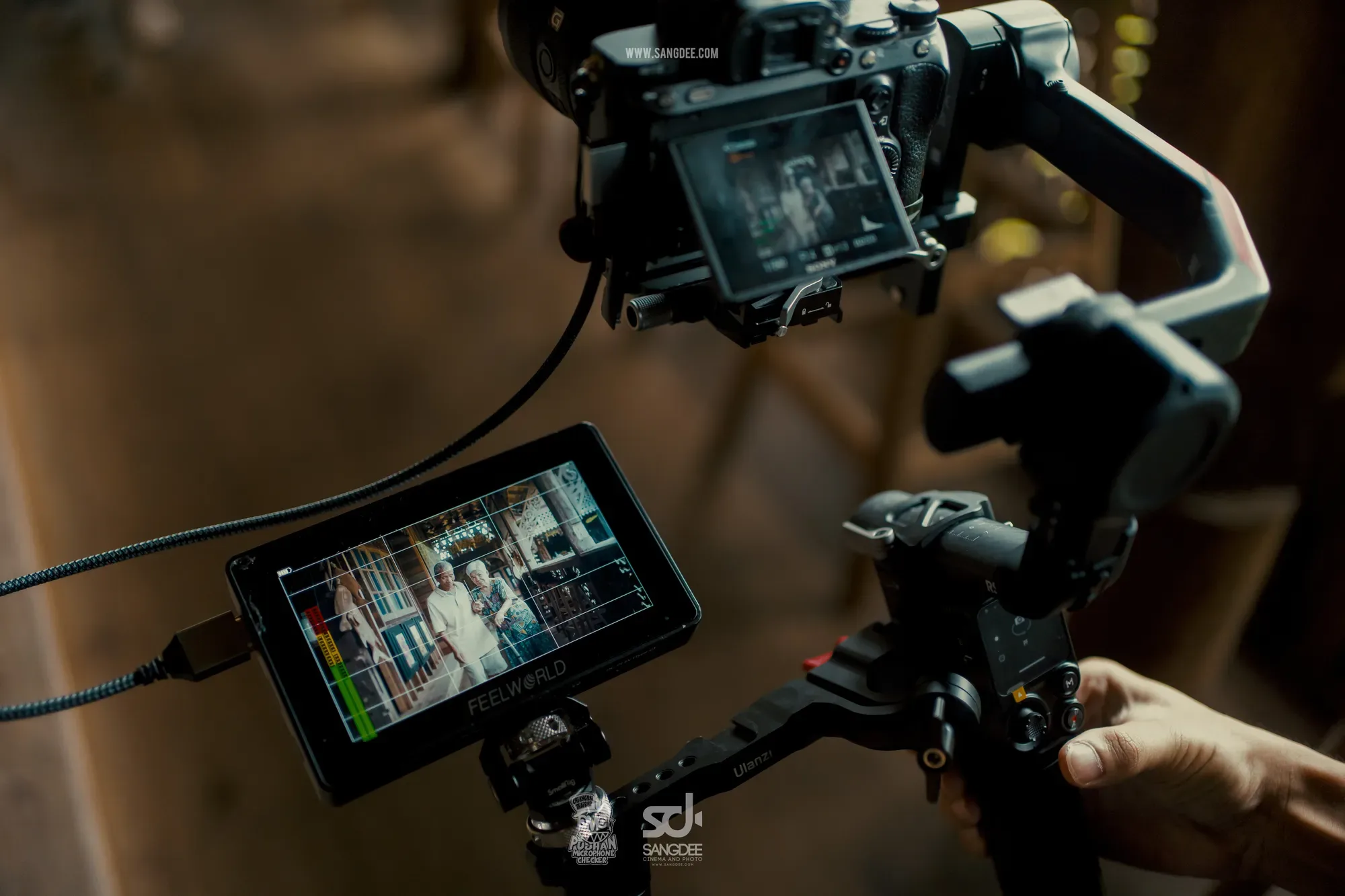 เบื้องหลัง MV กฎไตรรัก - PMC ปู่จ๋าน ลองไมค์ — ภาพจาก SANGDEE Photo Journal